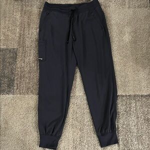 Grey’s Anatomy by Barco Uniforms Charcoal Jogger Scrub Pants size LT Tall EUC